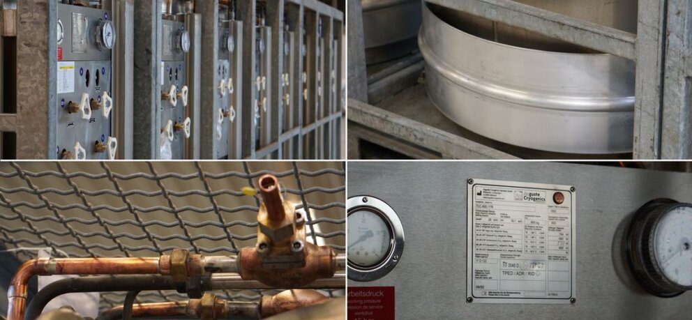 Cryogenic vessel repair and re-certification details